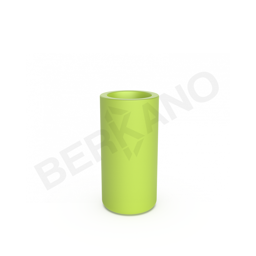 Кашпо Smoov Planter Cylinder DB зеленого цвета - фото 1