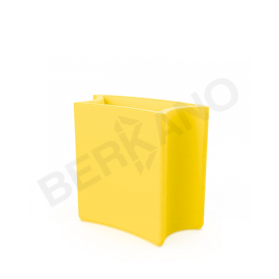 Кашпо Smoov Planter Arc DB желтого цвета - фото 1