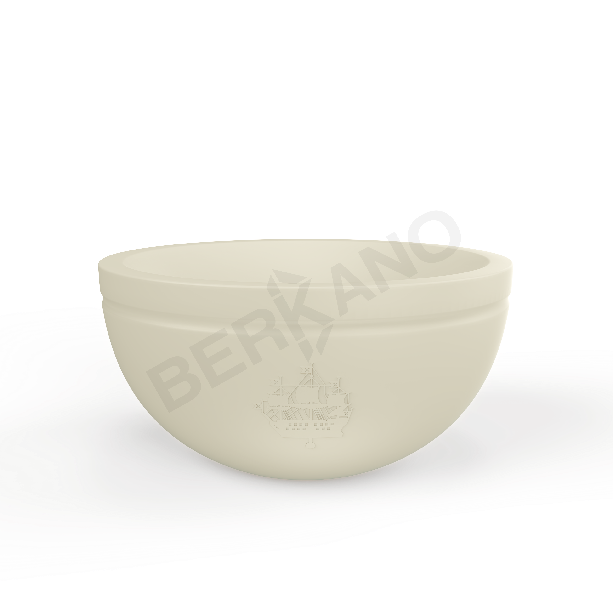 Кашпо Суворовская чаша DB бежевого цвета - фото 1