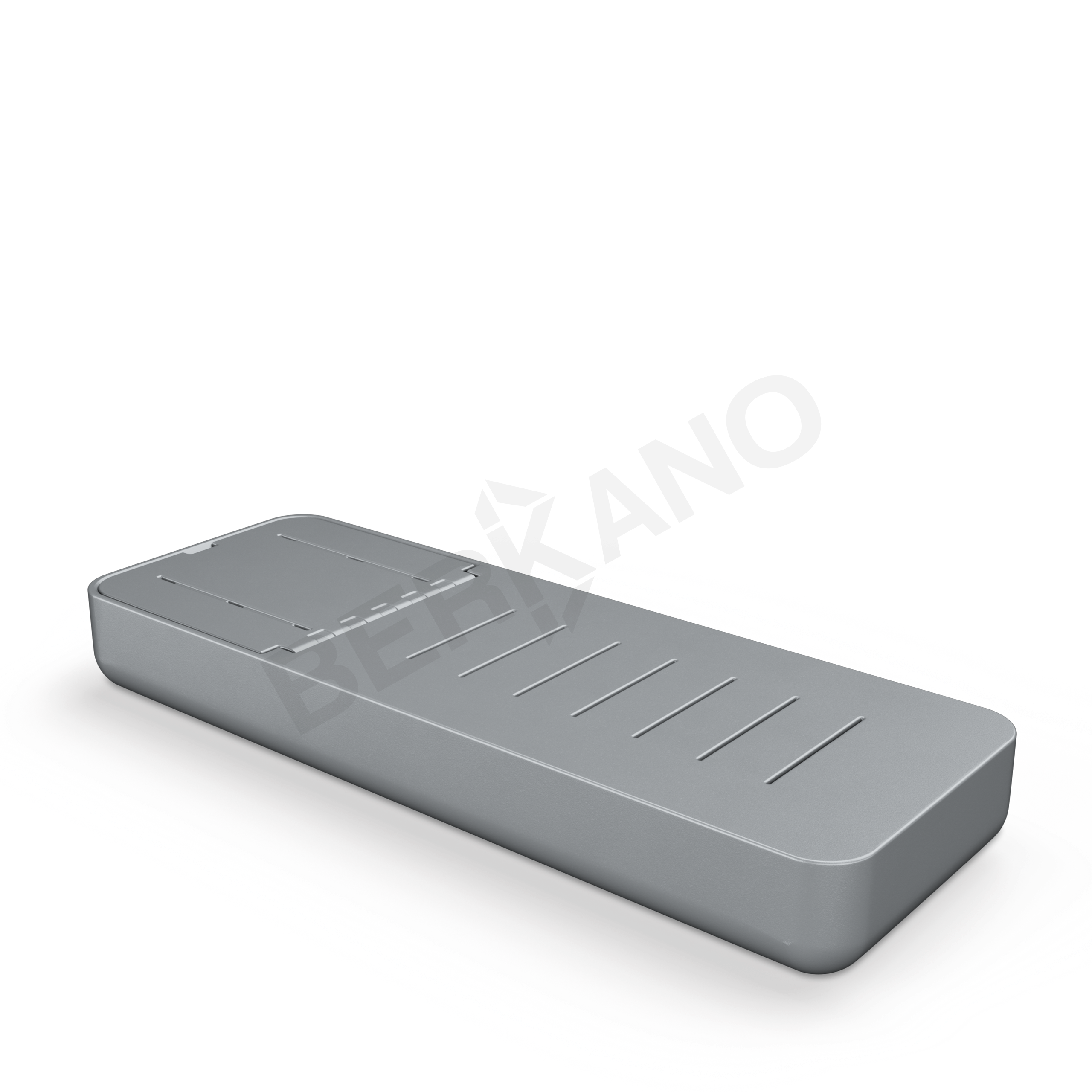 Шезлонг Grace серого цвета - фото 2