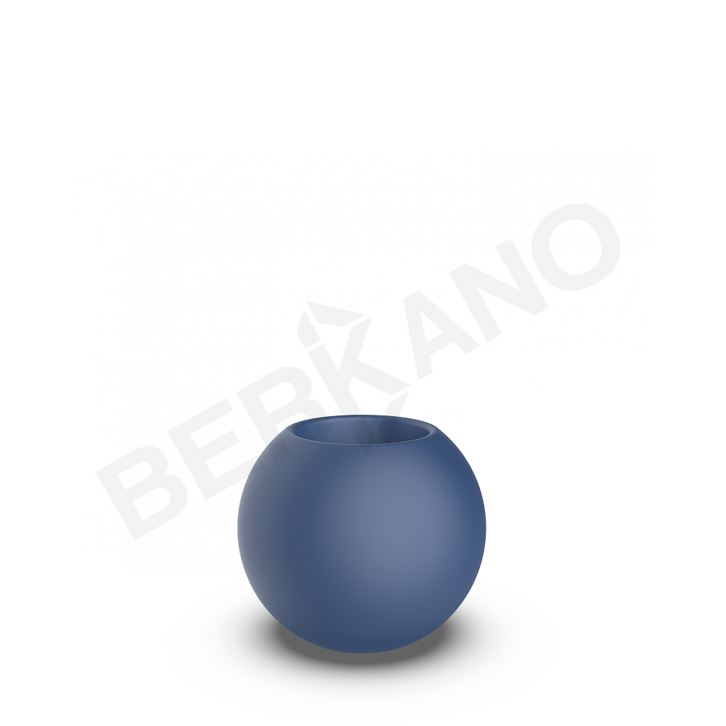 Кашпо Terra 40 DB синего цвета - фото 1