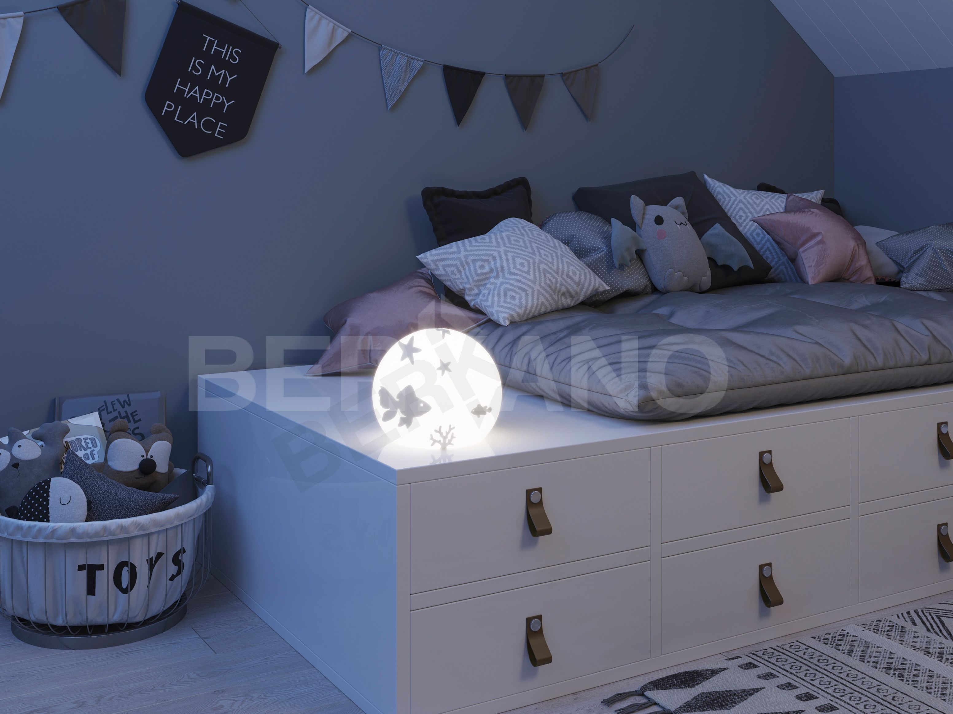 Светильник Aquarium с RGB подсветкой - фото 3