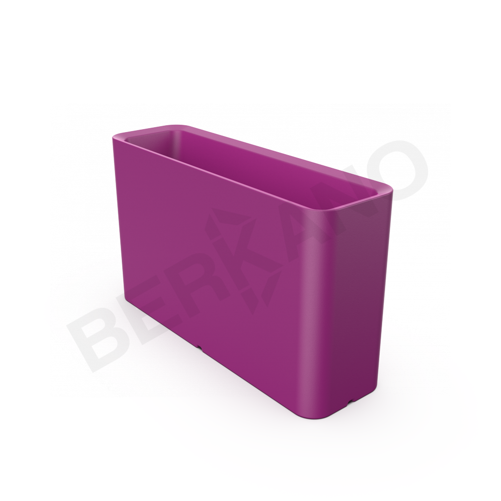 Кашпо Vittorio 53 DB фиолетового цвета - фото 1