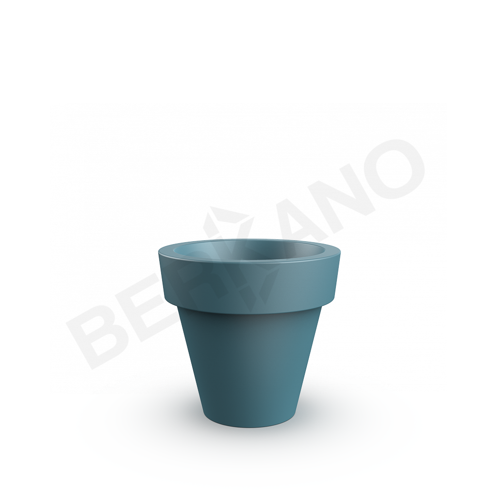 Кашпо classic 75 DB бирюзового цвета - фото 1