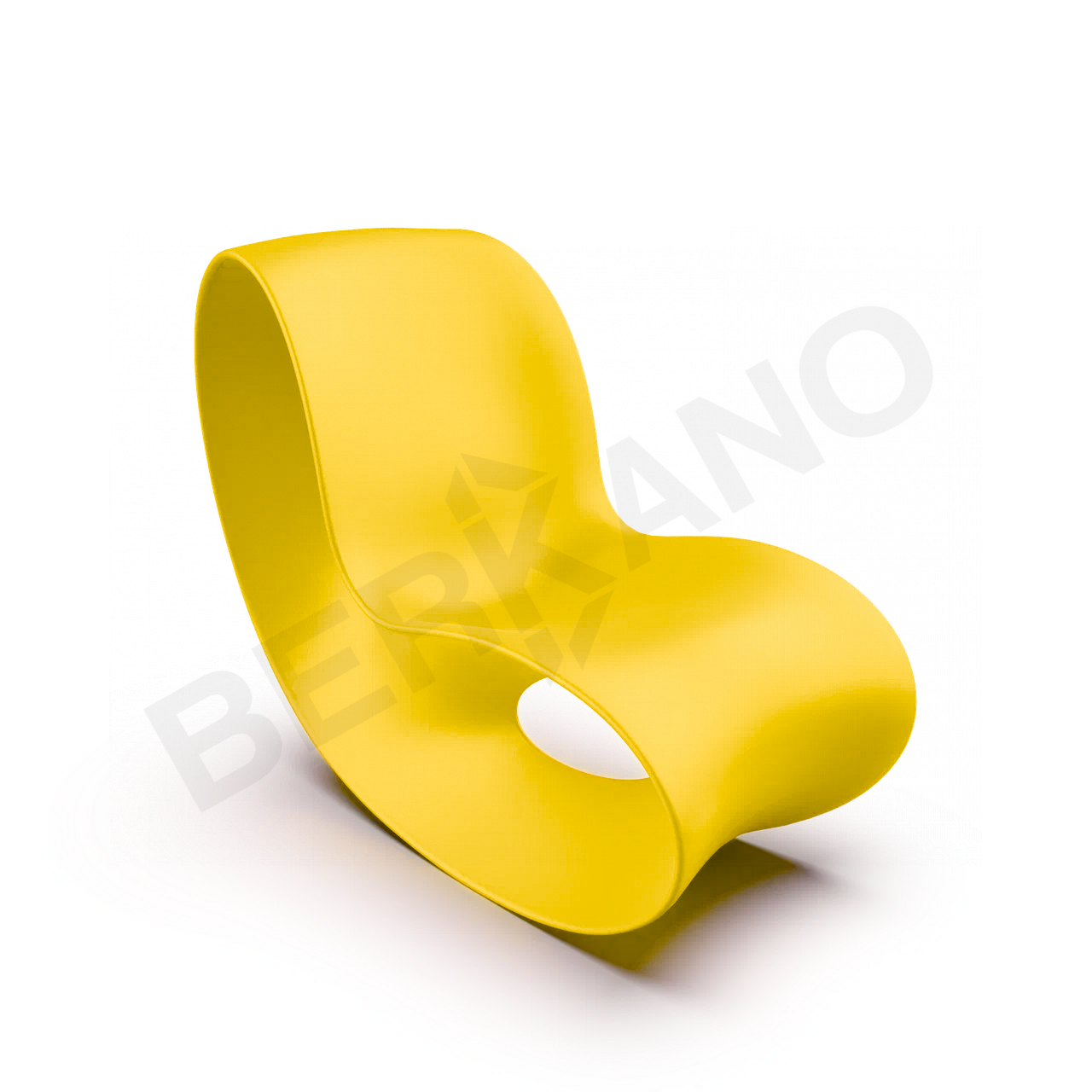 Кресло Memory желтого цвета - фото 1