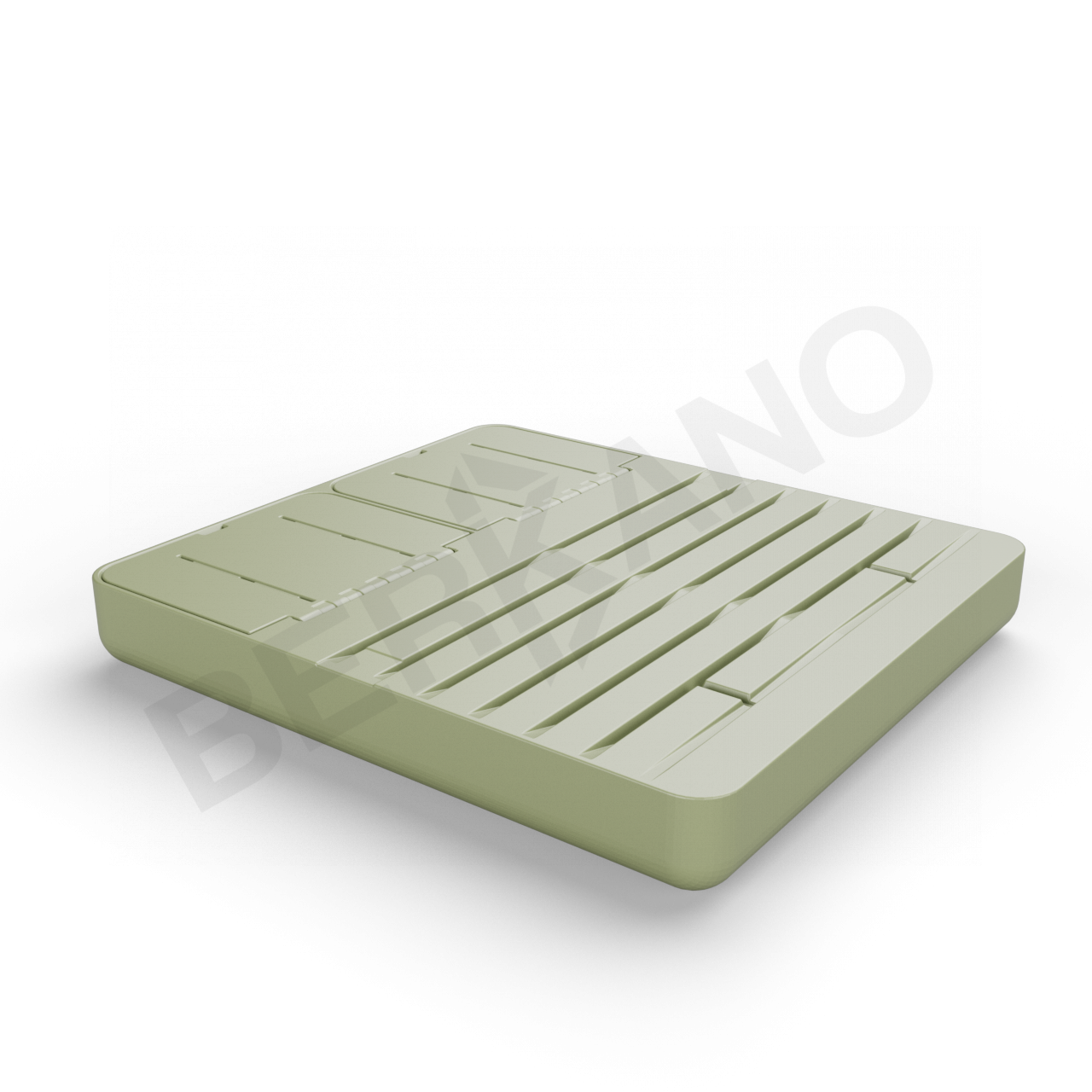 Шезлонг Grace Double темно-зеленого цвета - фото 2