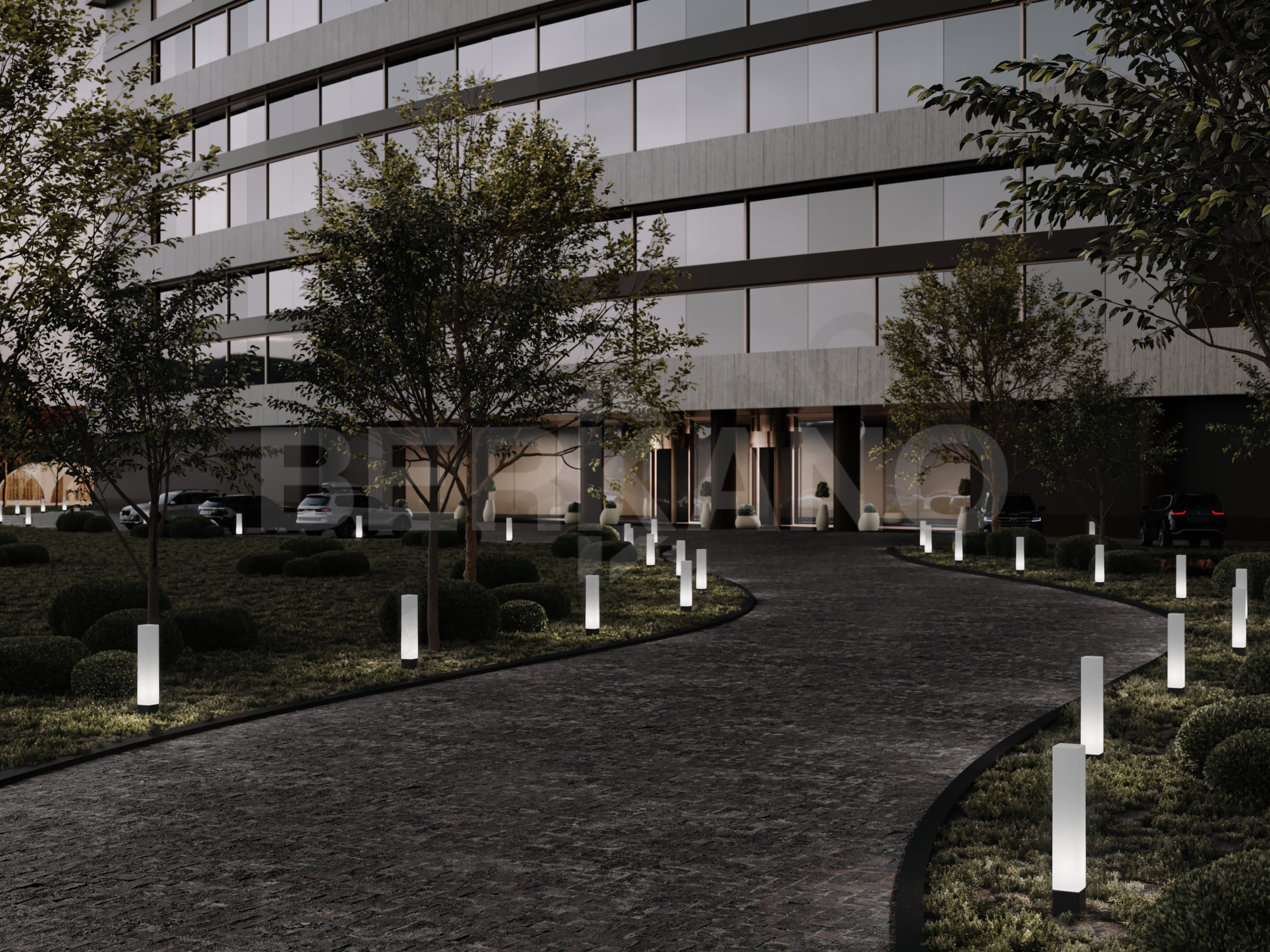 Световой столб Tollan Quadro 1200 с подсветкой RGB - фото 4