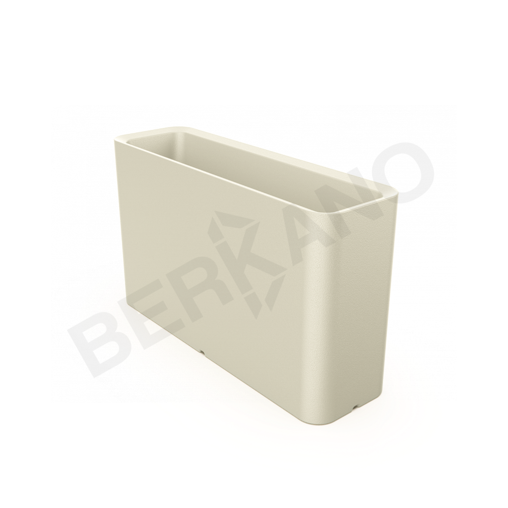 Кашпо Vittorio 80 DB бежевого цвета - фото 1