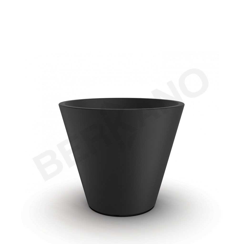 Кашпо Bliss 50 DB черного цвета - фото 1