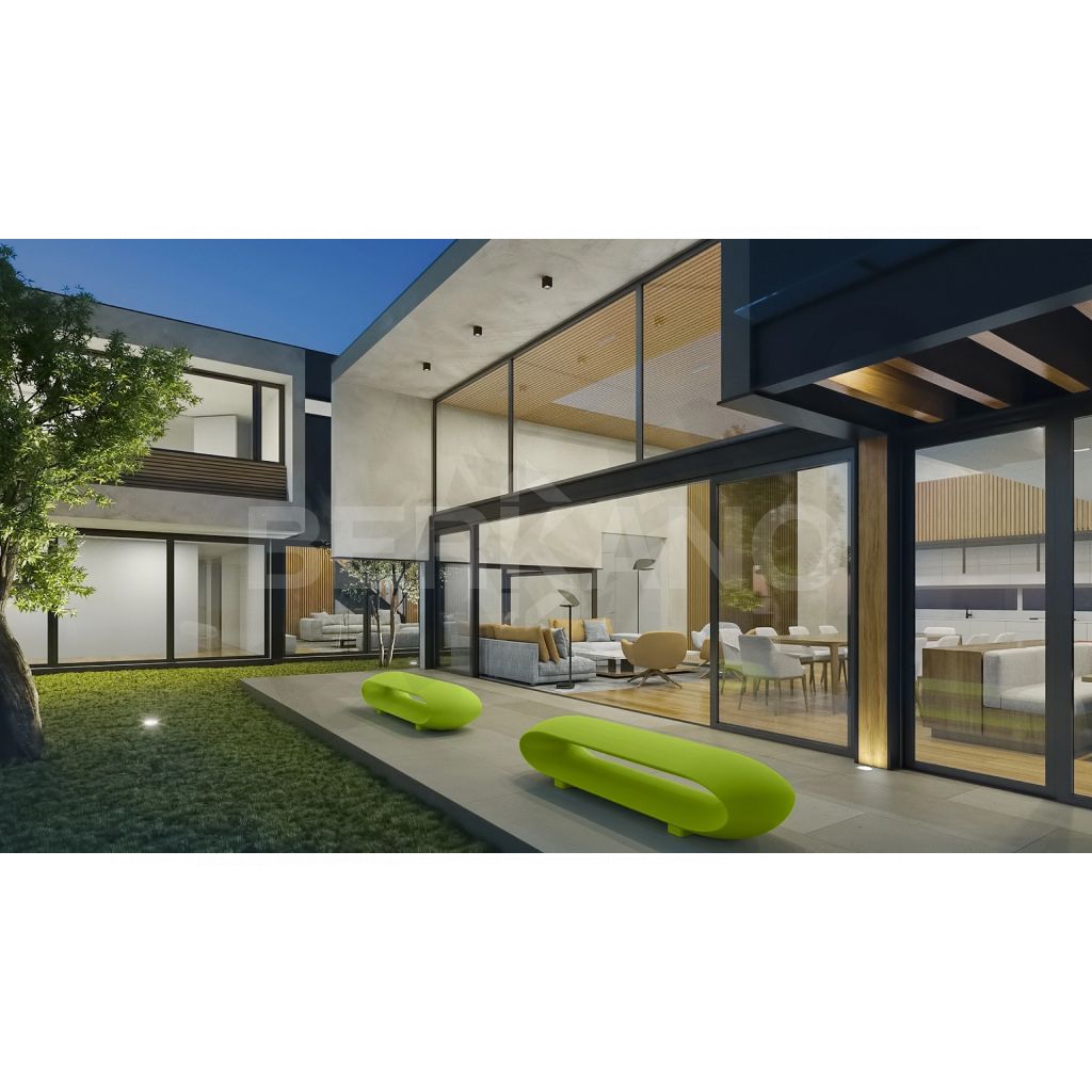 Скамейка Hoop Black Granite RGB - фото 2