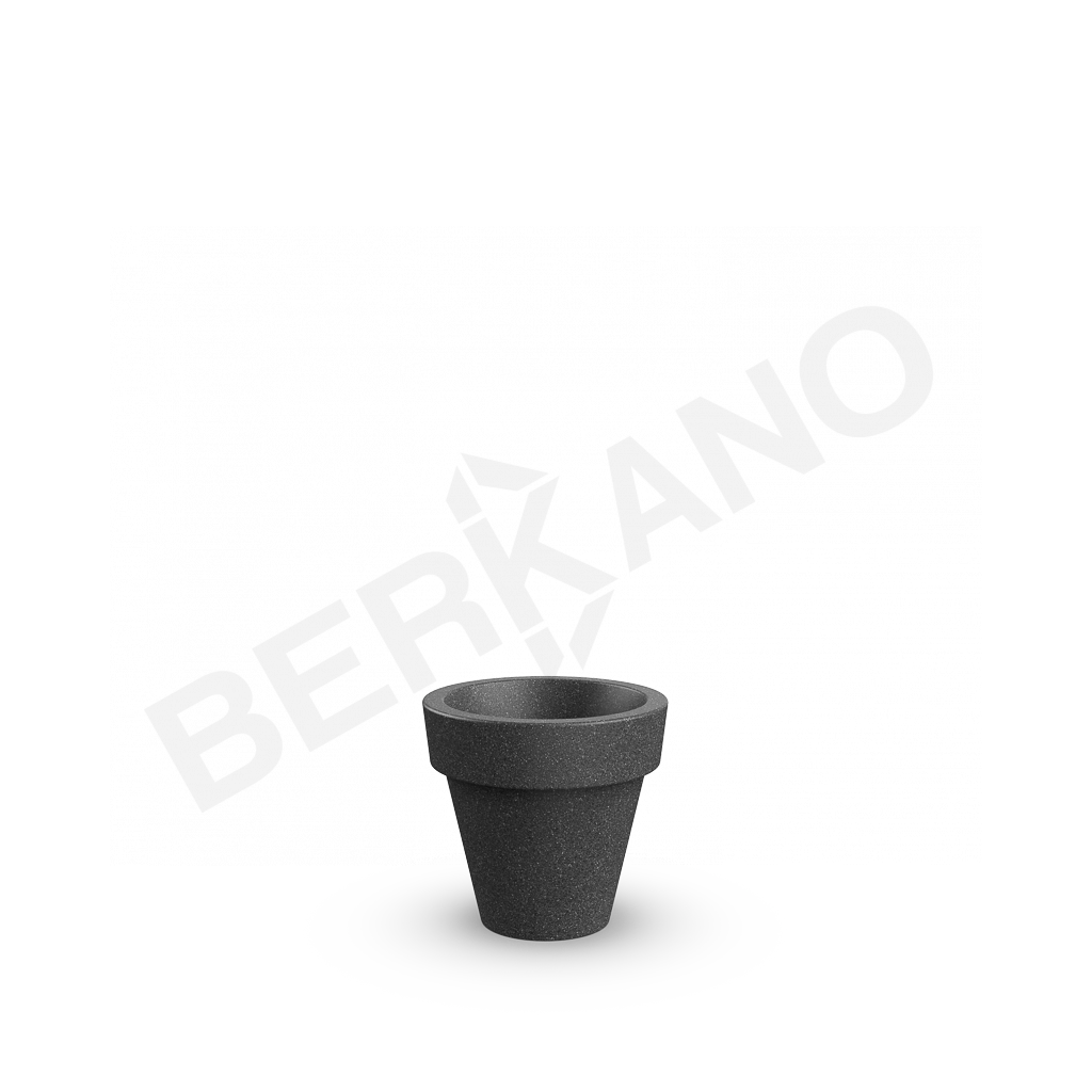 Кашпо classic 45 цвета черный гранит - фото 1
