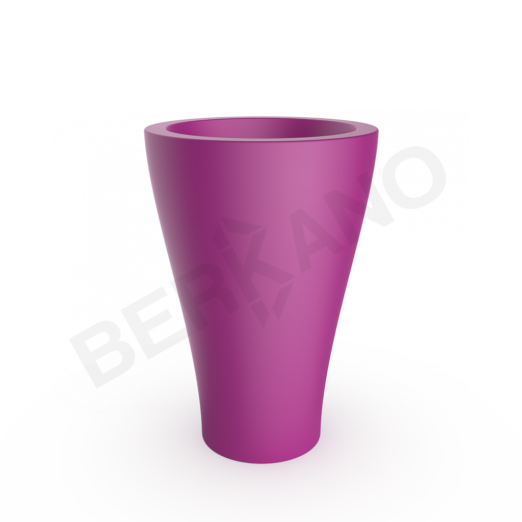 Кашпо Vetro 100 DB фиолетового цвета - фото 1