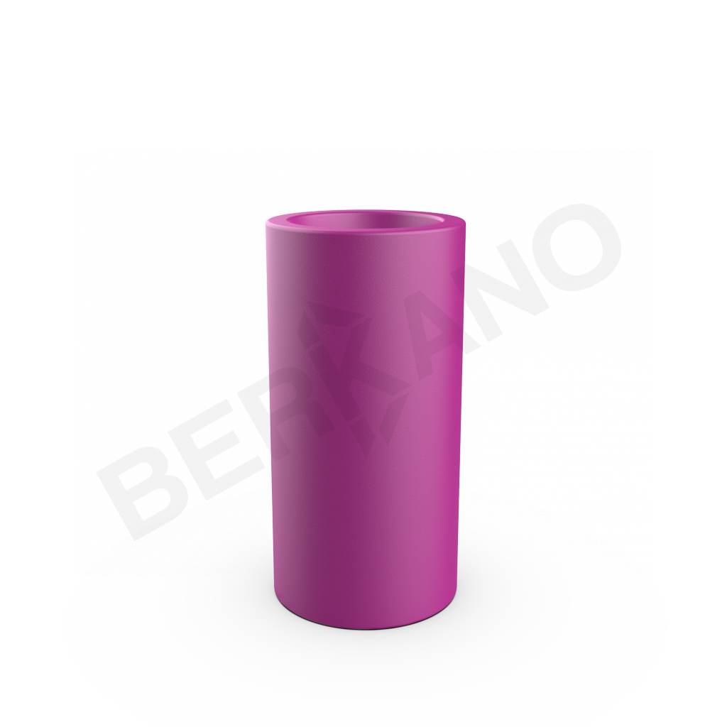 Кашпо Cilindro 60 DB фиолетового цвета - фото 1