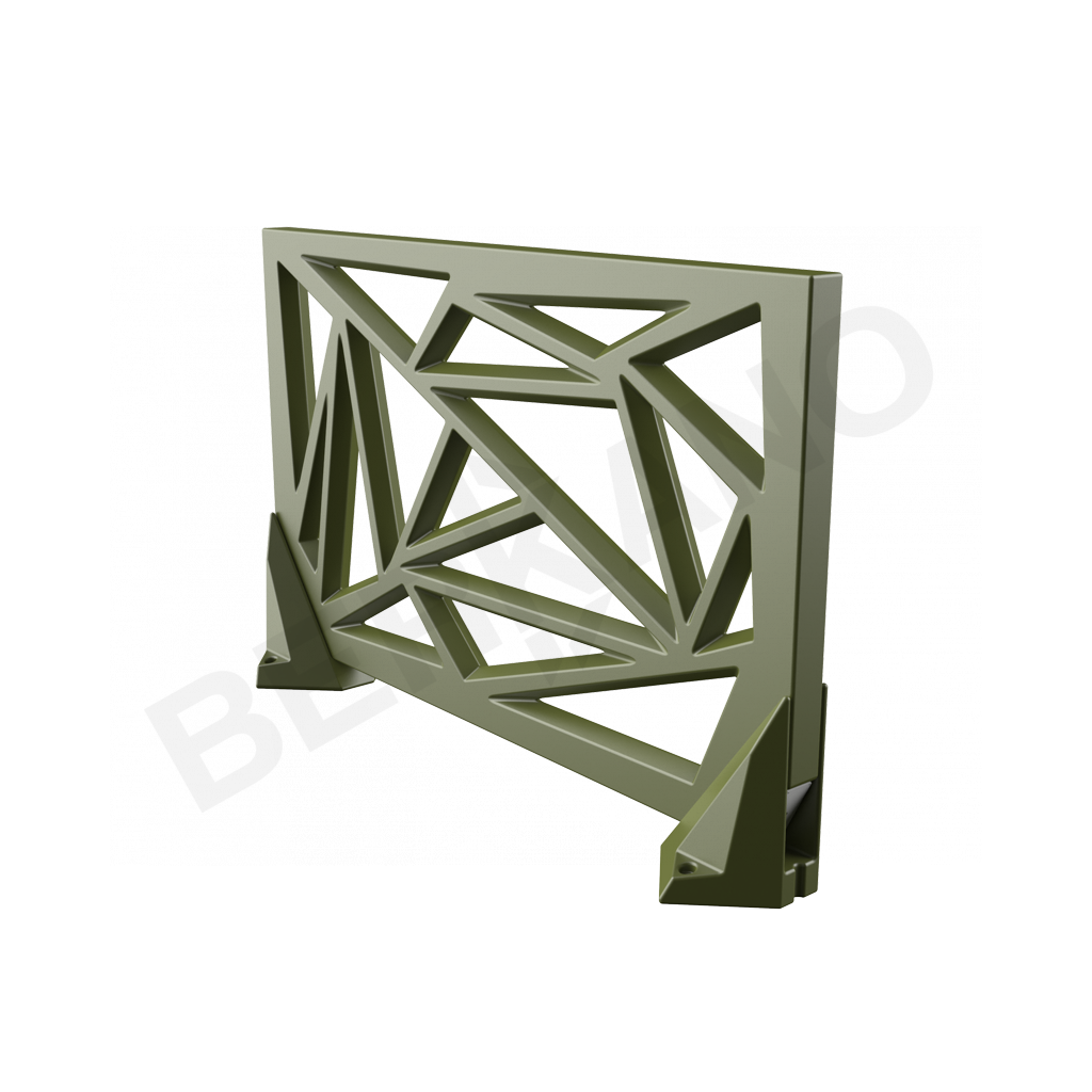 Зонирование Icelandic Fence темно-зеленого цвета - фото 1