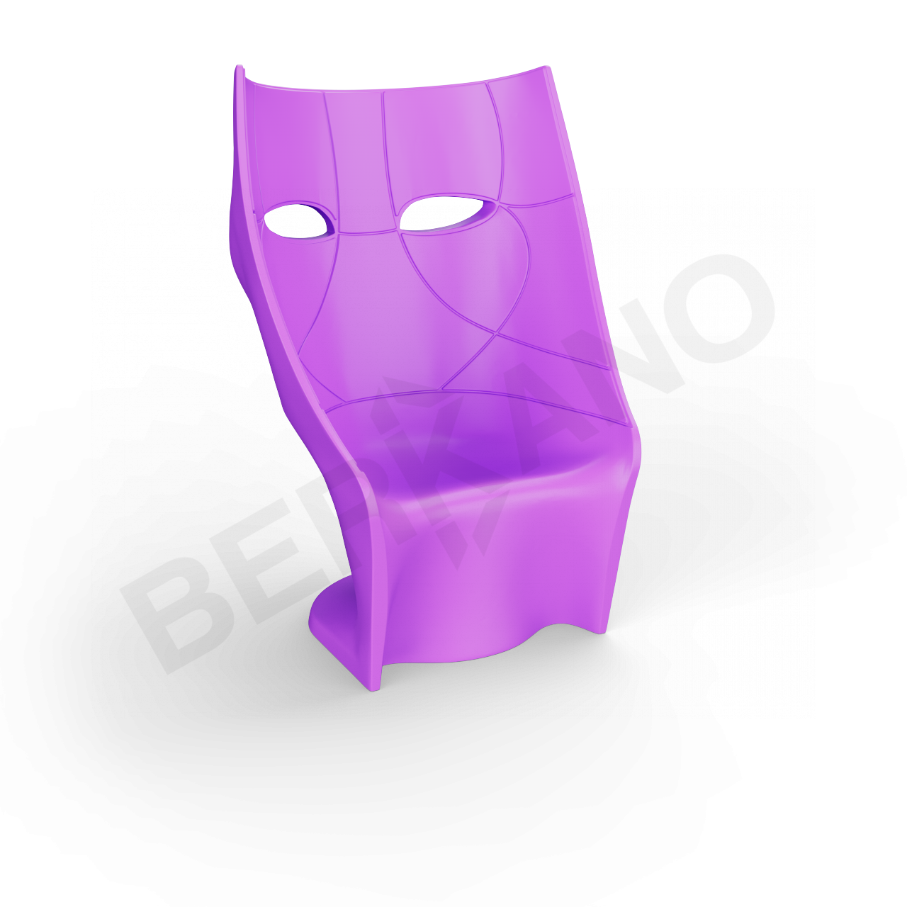 Кресло SOMF M Deep Violet - фото 2