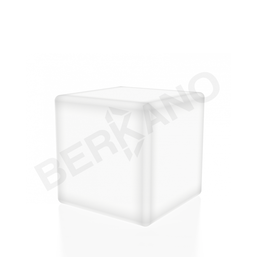 Светящийся куб Cube 60 белого цвета 