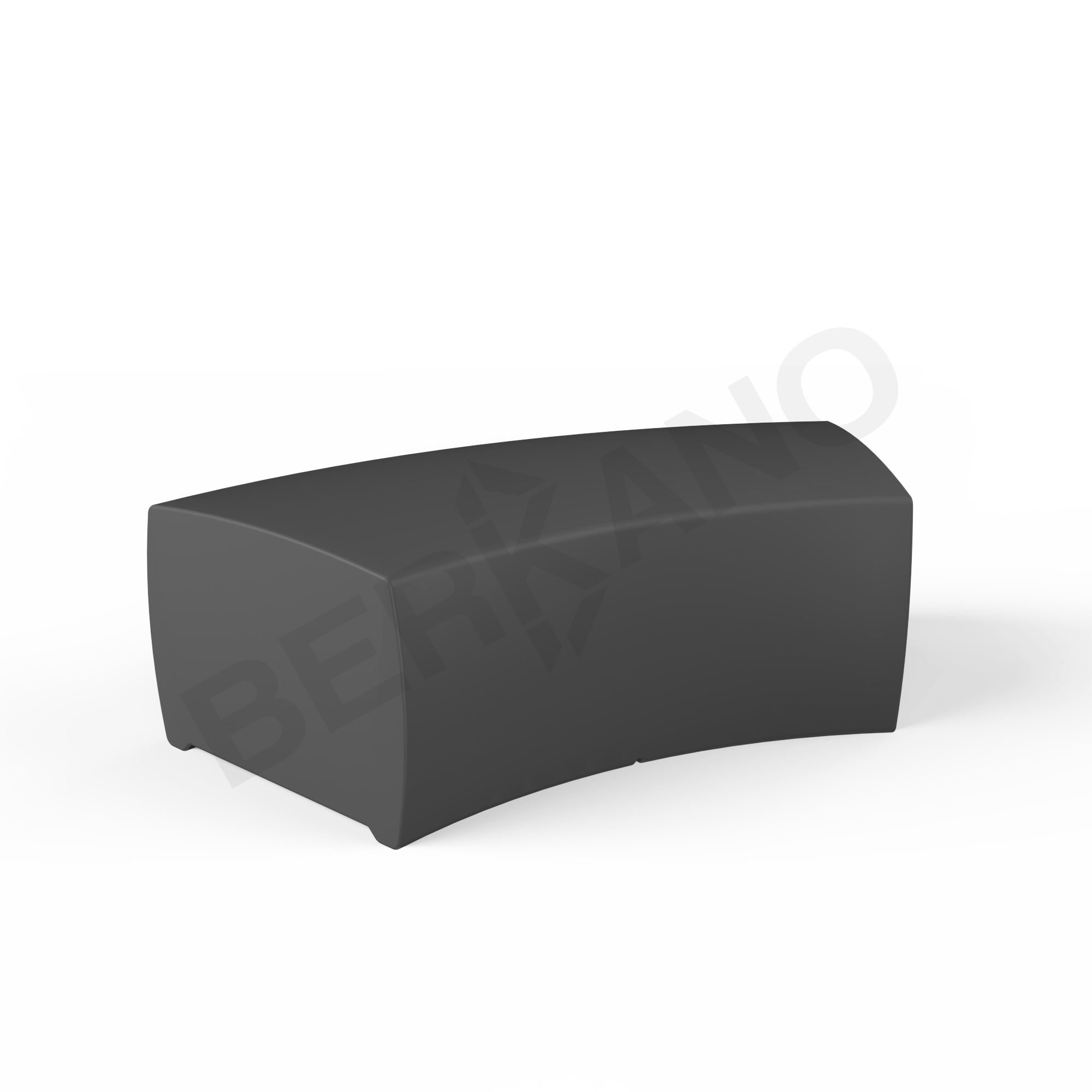 Скамья Track Arc Coal Black - фото 1