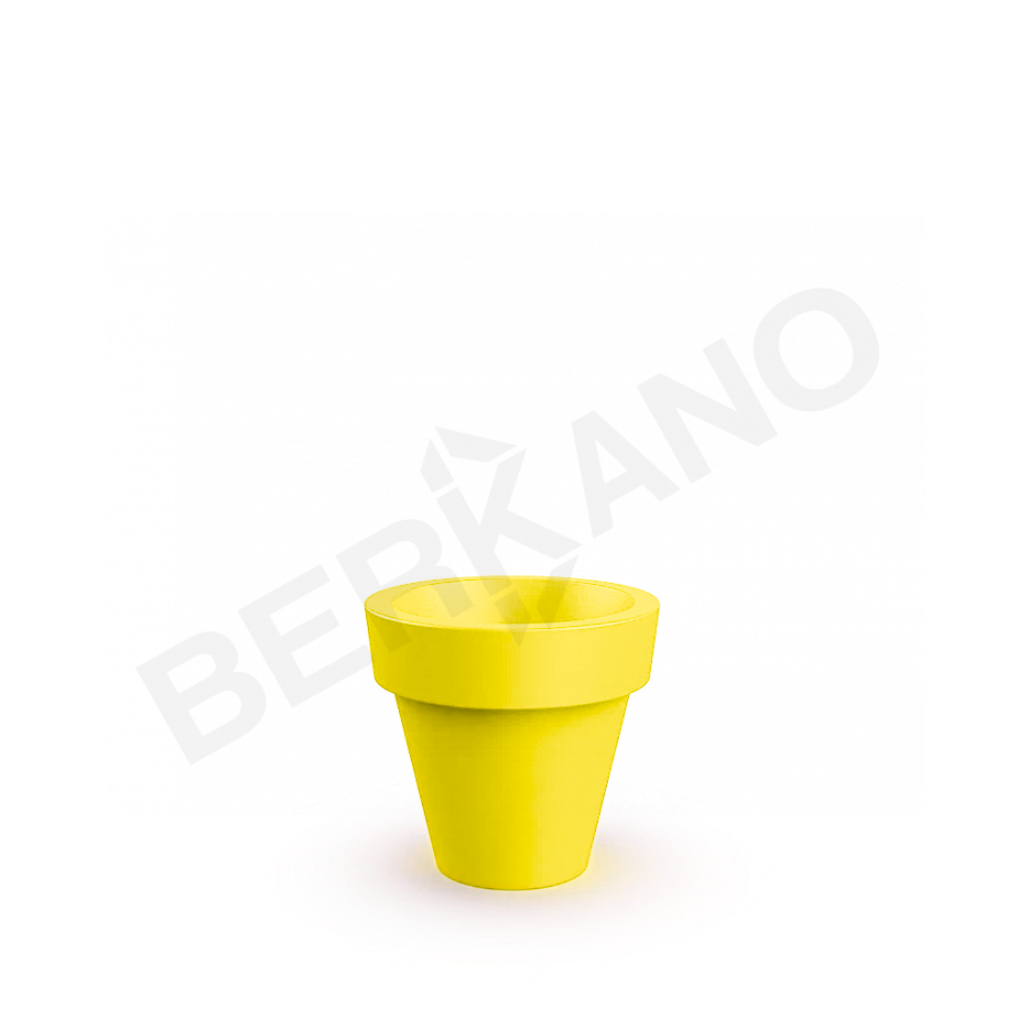 Кашпо classic 60 желтого цвета - фото 1