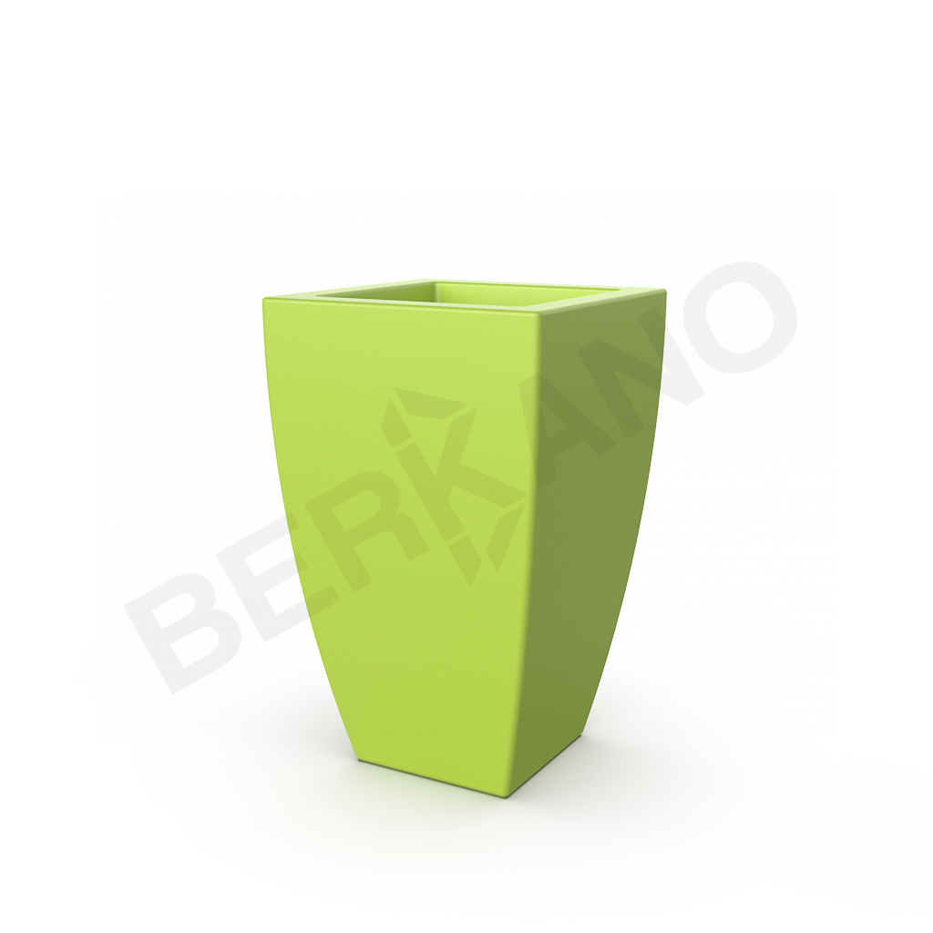 Кашпо Tenero 65 зеленого цвета - фото 1