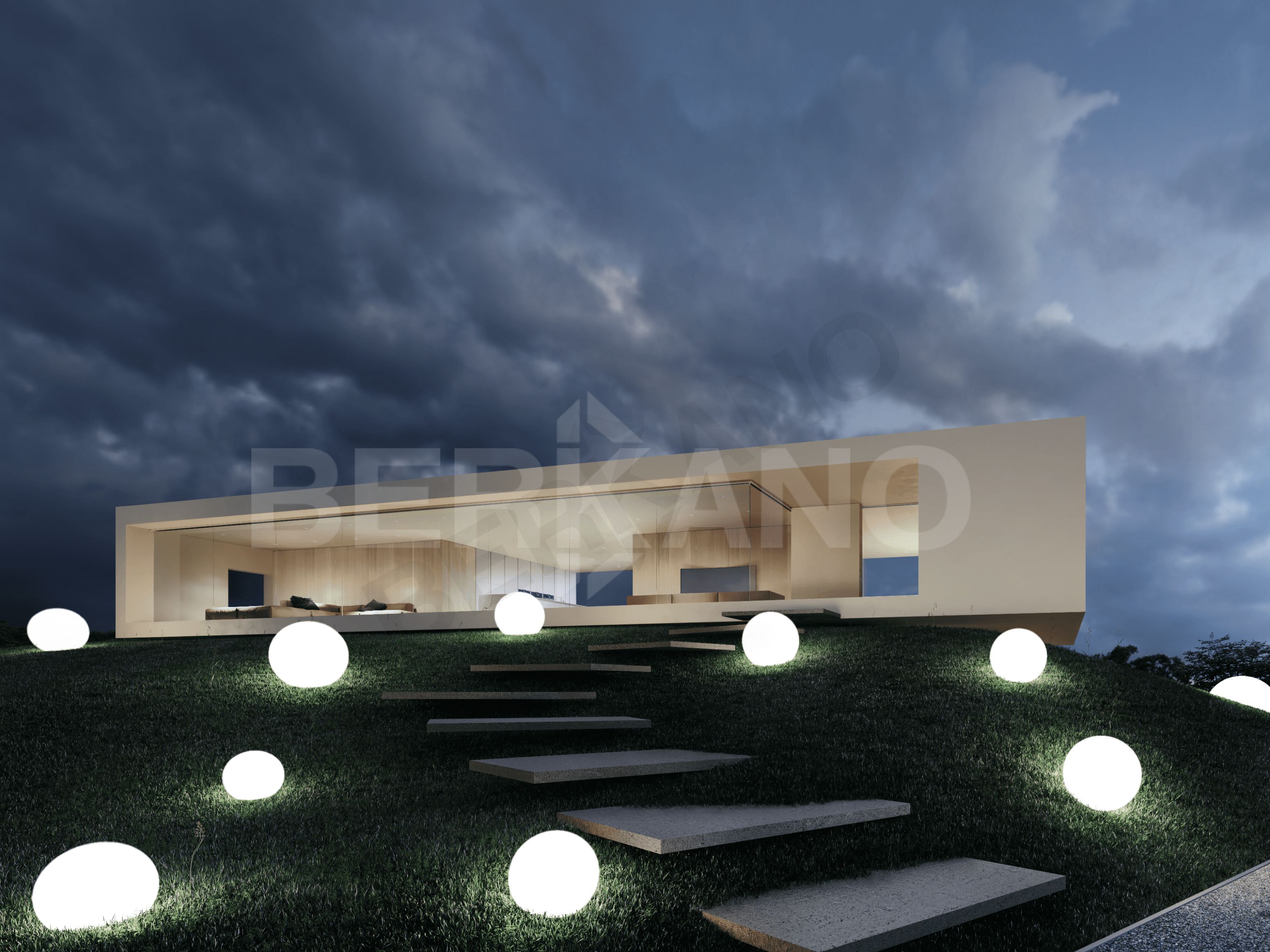 Шар Orby 100 белого цвета  - фото 2