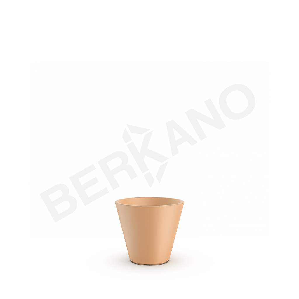 Кашпо Bliss 28 терракотового цвета - фото 1