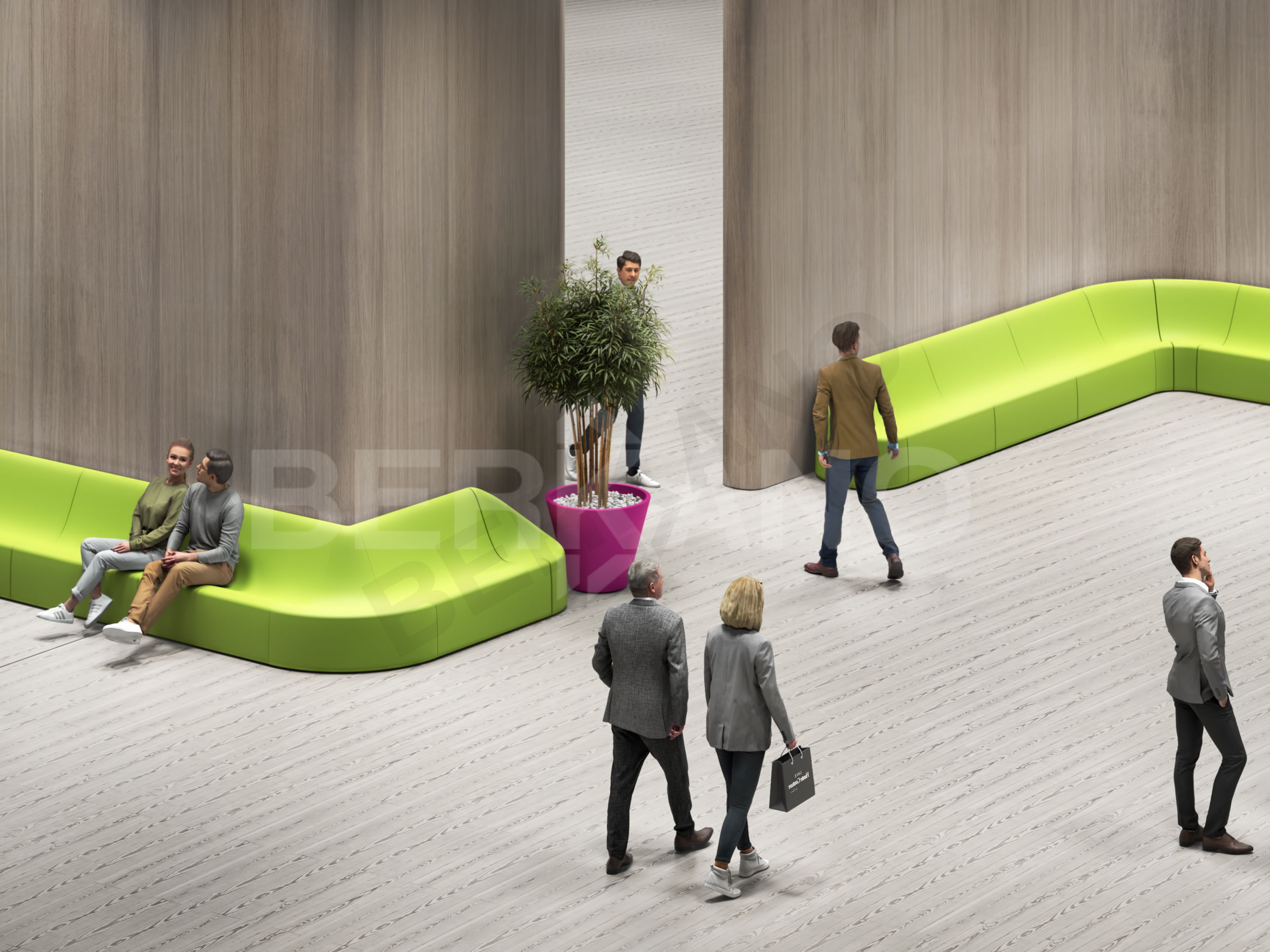 Диван Smoov Corner M Blue Pine - фото 4