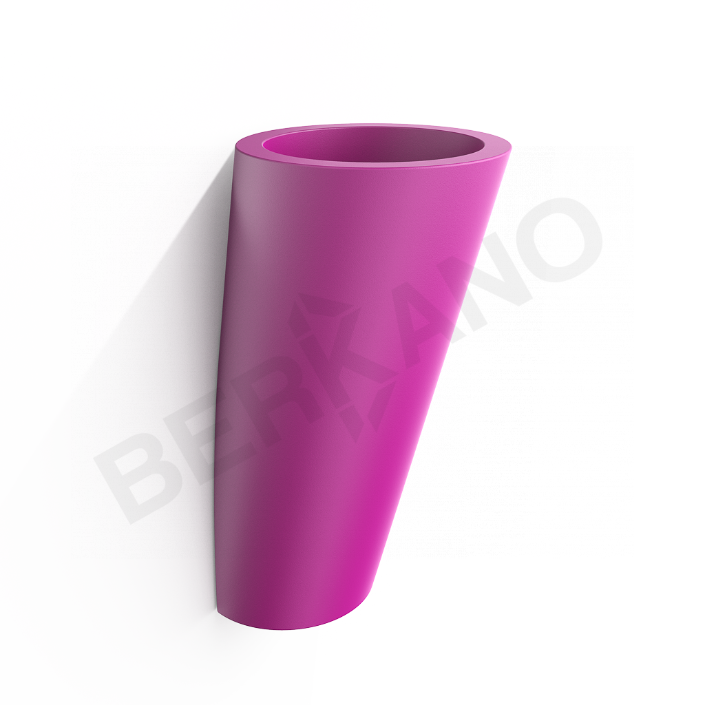 Кашпо Parette 90 DB фиолетового цвета - фото 1