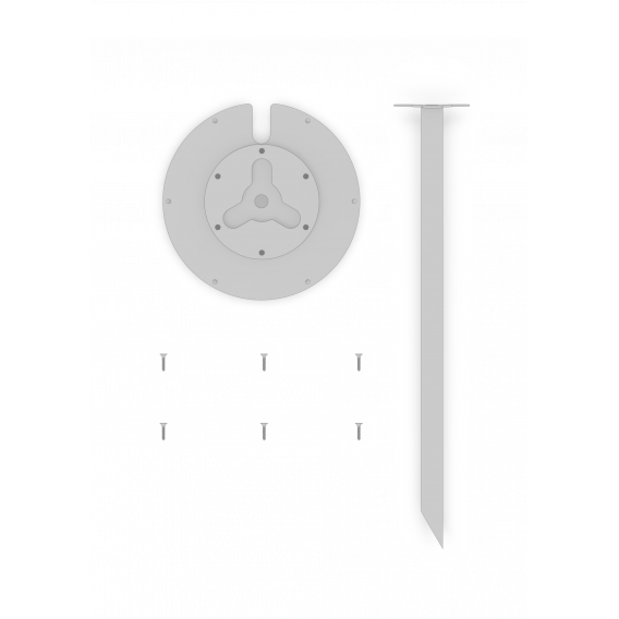 Антивандальный комплект для установки в грунт