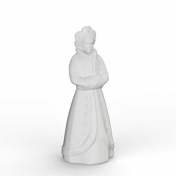 Светильник Снегурочка белого цвета