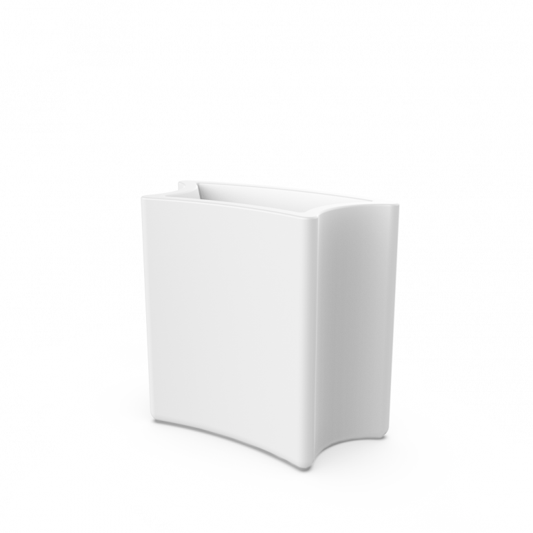 Кашпо Smoov Planter Arc DB белого цвета