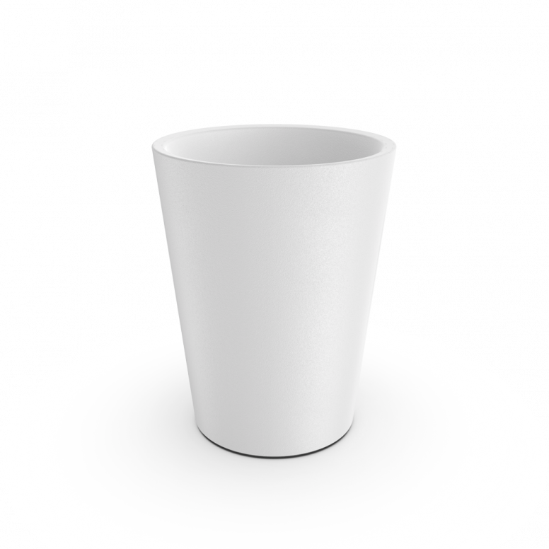 Кашпо Bloom 50 белого цвета