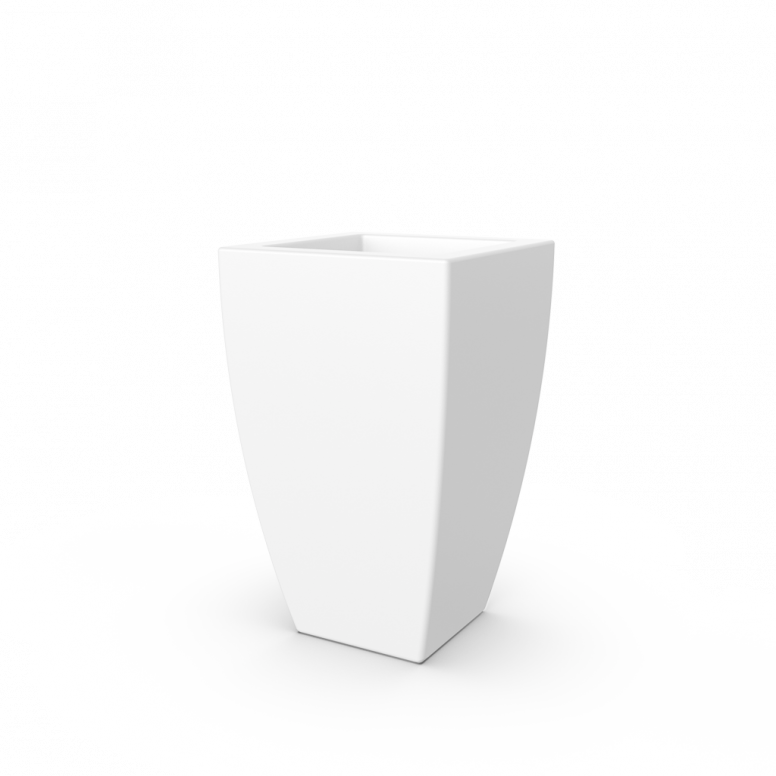 Кашпо Tenero 65 белого цвета