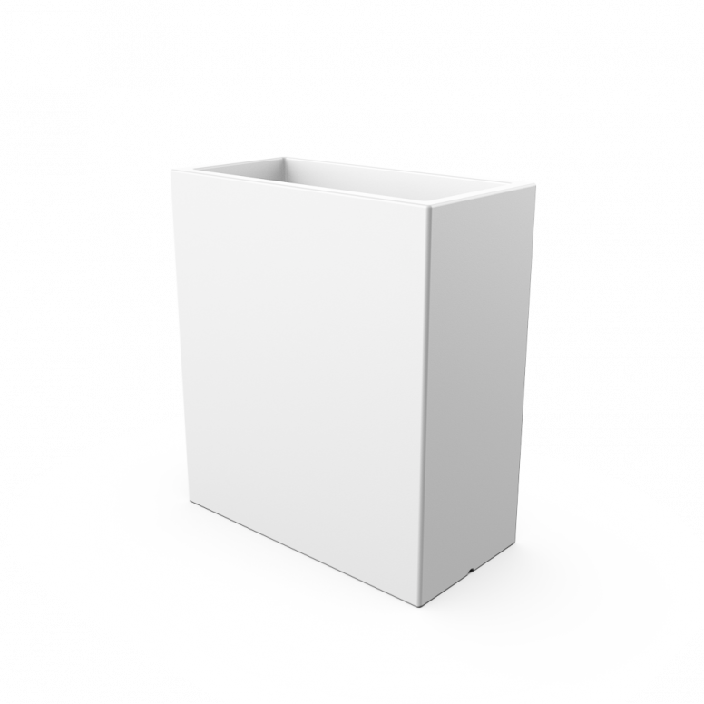 Светящееся кашпо Cubric 90*80 DB белого цвета