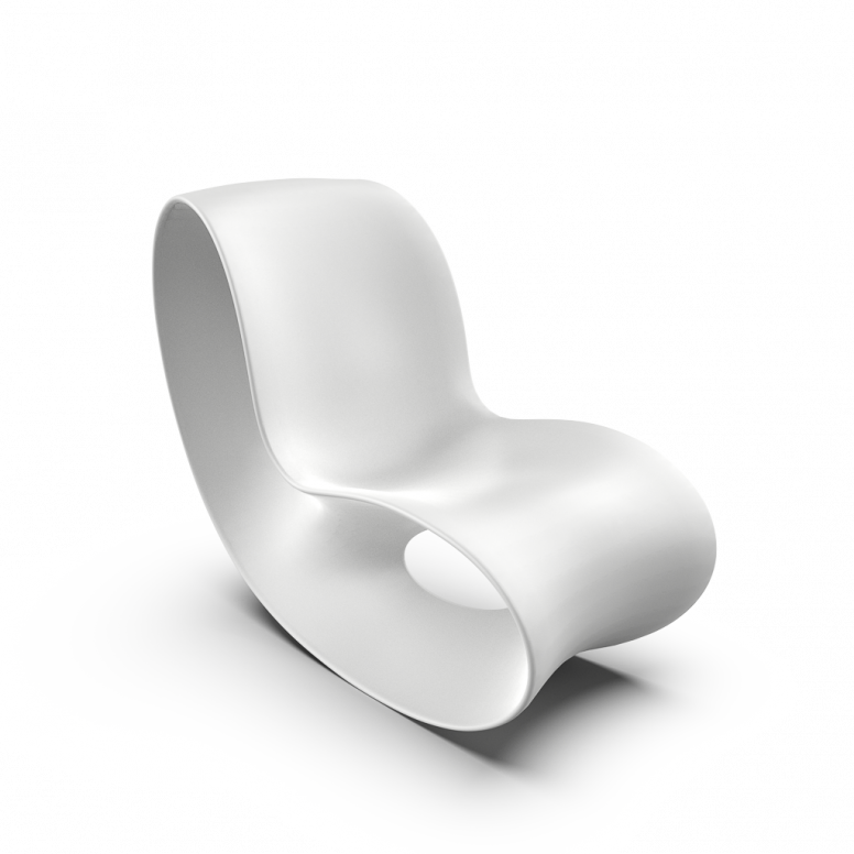 Кресло Memory белого цвета