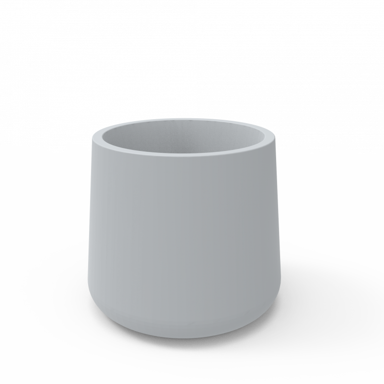 Кашпо Grace planter 90 Concrete Gray