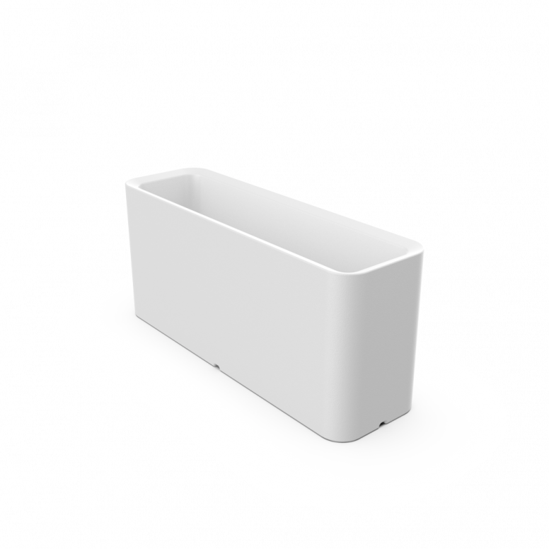 Кашпо Vittorio 40 DB белого цвета