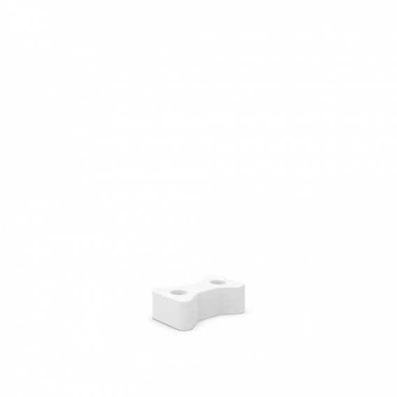 Клипса nut белого цвета