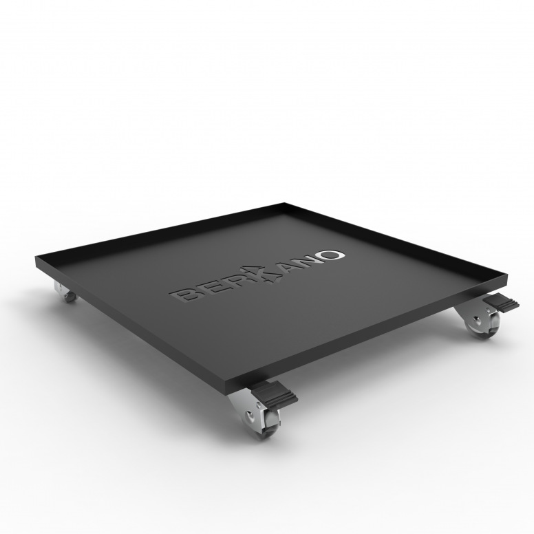 Поддон с колесиками для кашпо квадратный 60*60