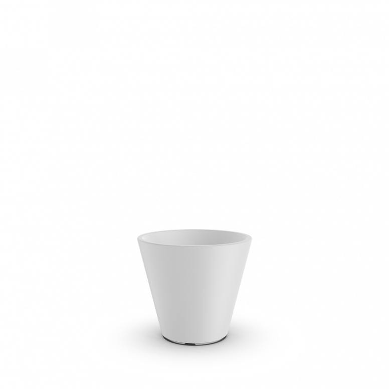 Кашпо Bliss 33 белого цвета