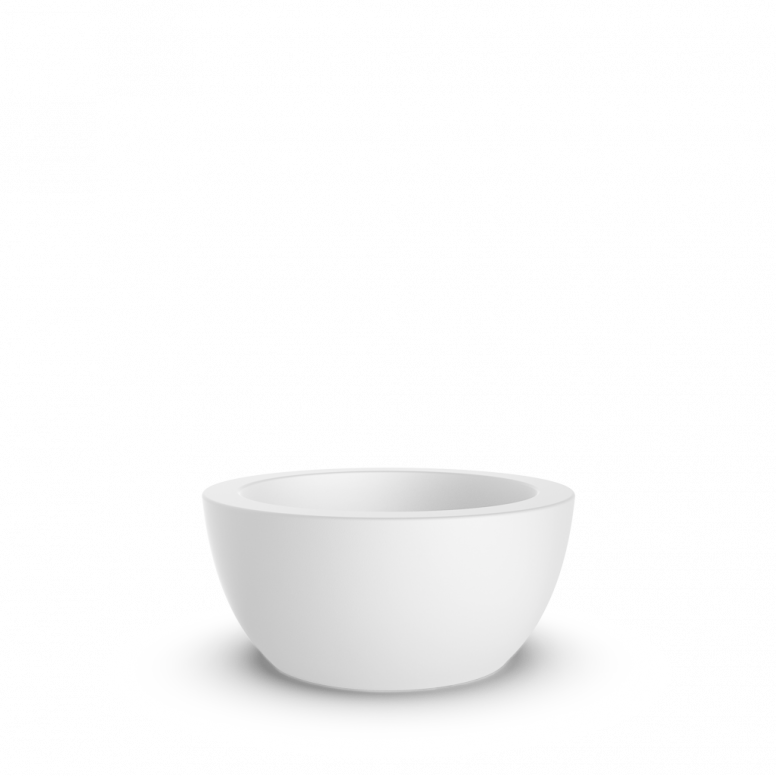 Кашпо Vetro 32 белого цвета