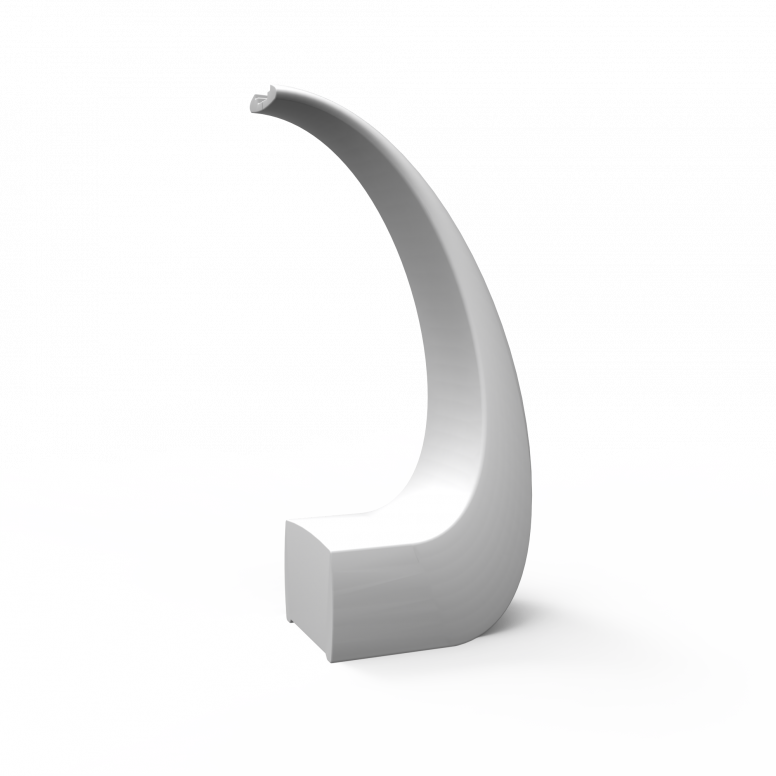 Скамья Track Loop белого цвета