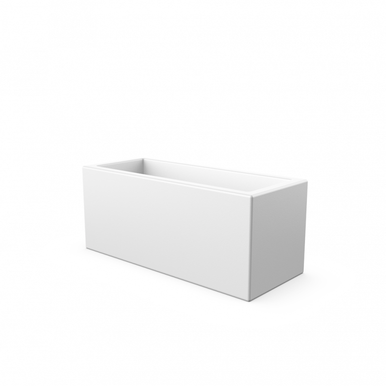 Кашпо Cubric 26*60 DB белого цвета