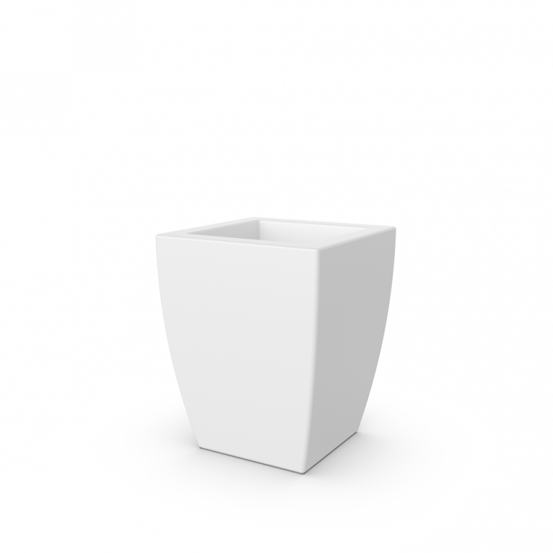 Кашпо Tenero 50 белого цвета