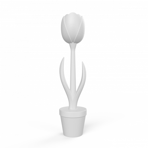 Светильник Flora белого цвета 