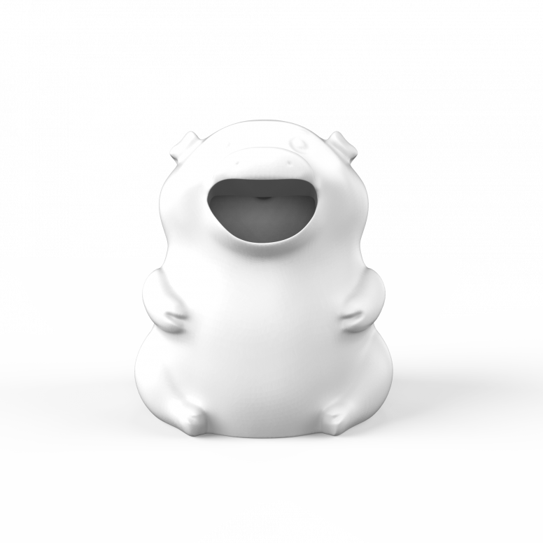 Урна детская BERKANO Piggy белого цвета