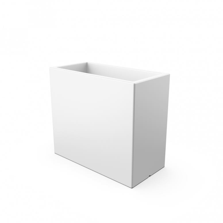 Кашпо Cubric 70*80 DB белого цвета