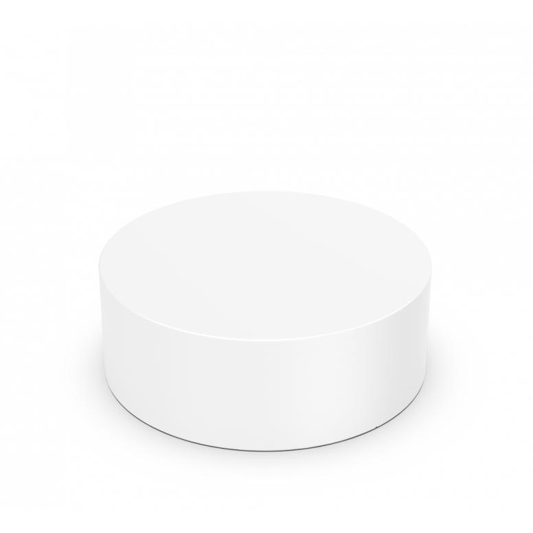 Скамейка Rondo белого цвета