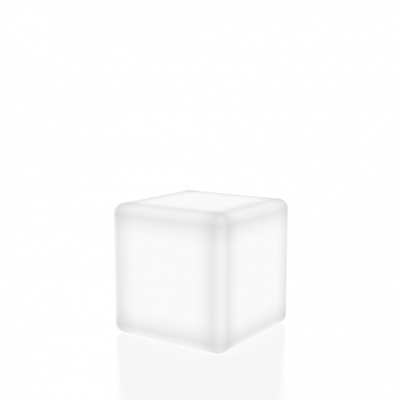 Светящийся куб Cube 40 белого цвета 