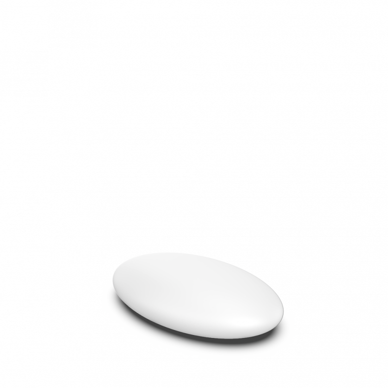 Скамейка Zen 120 белого цвета