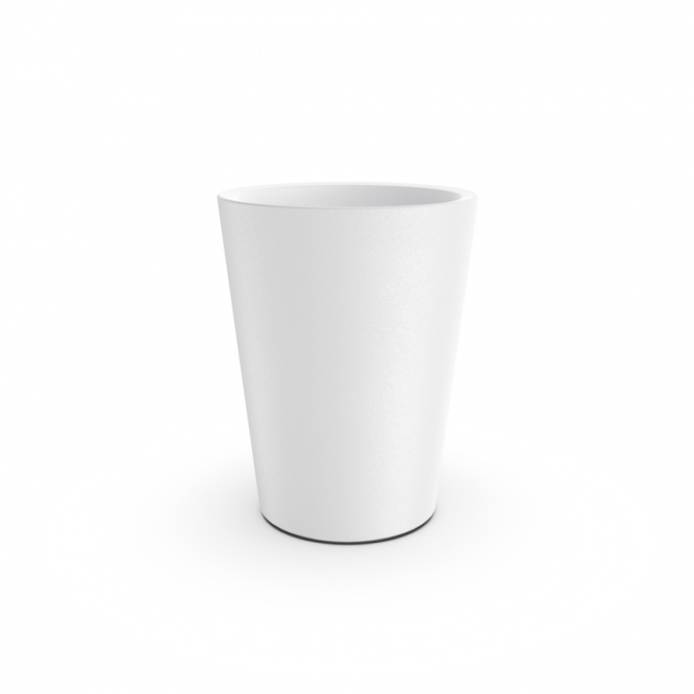 Кашпо Bloom 44 белого цвета